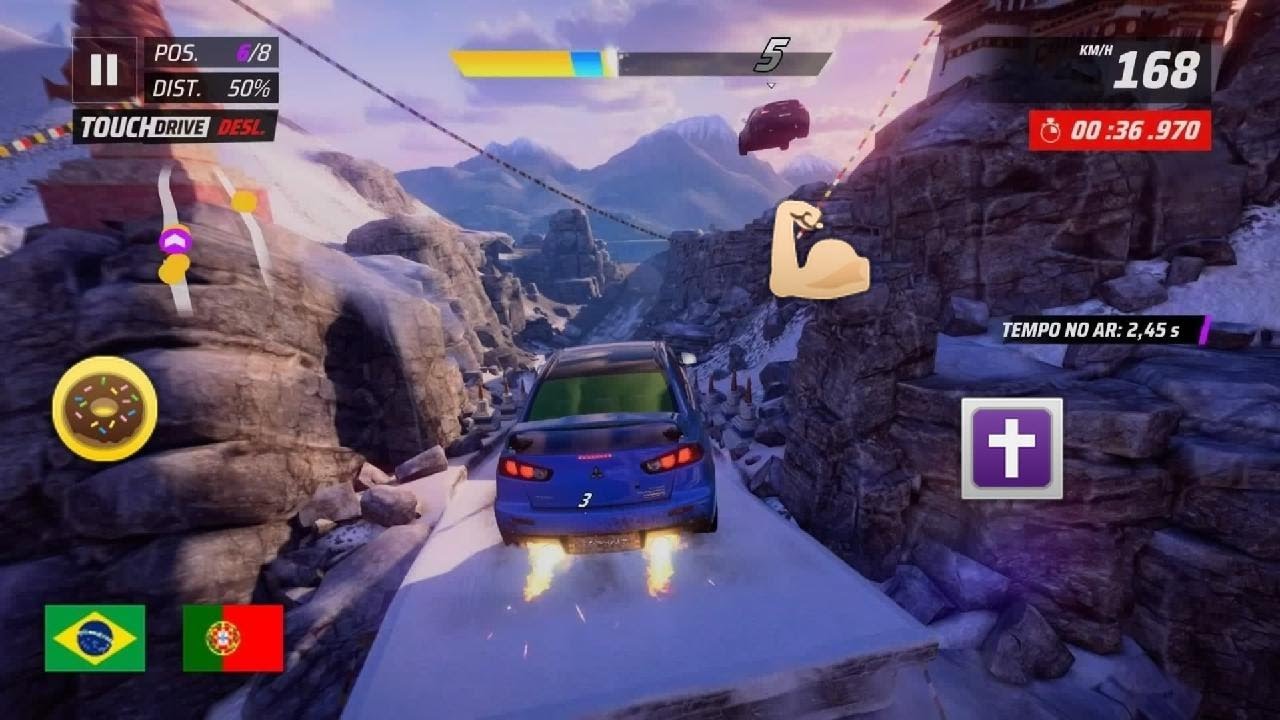 #@ Asphalt Legends   🌧️⚡Chuva de corridas 0800 e legais   🎮🚘 Início de campanha  🤖🐶🧁🍣
