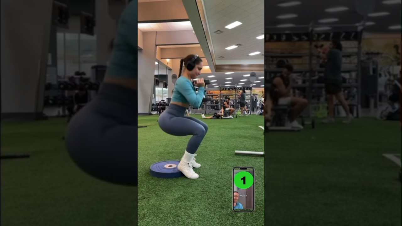 Her Goblet Squats: PERFECT Now!😍