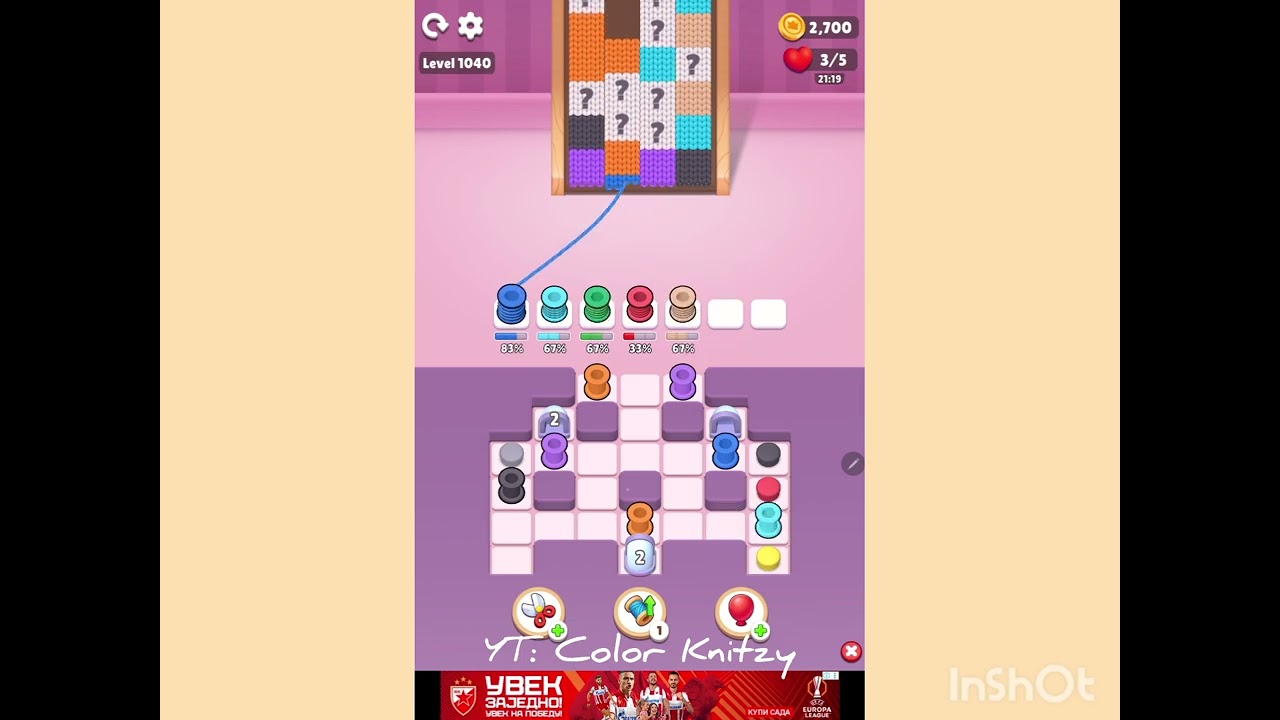 Color Knitzy level 1040