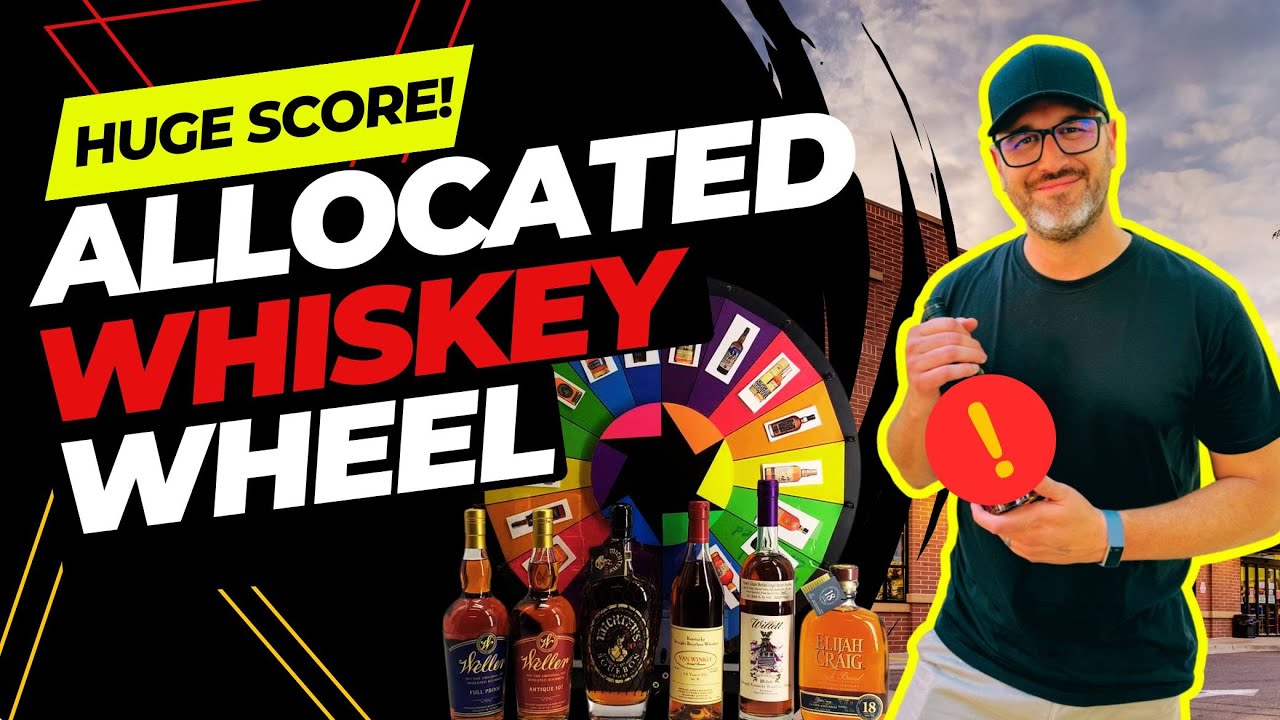 WE scored 5 INCREDIBLE bottles at an ALLOCATED whiskey wheel EVENT!