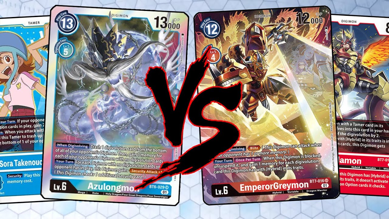 Blue Hybrid vs Red Hybrid Locals Match (Digimon TCG English BT7)
