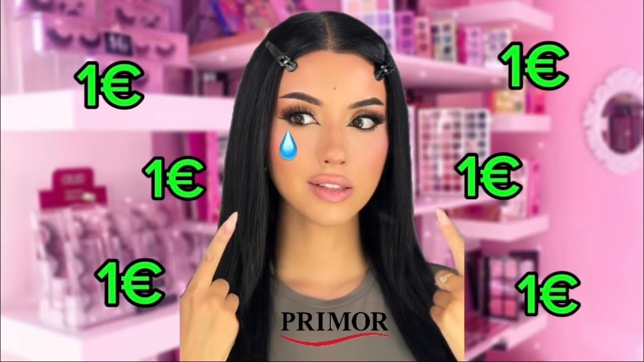 PROBANDO EL MAQUILLAJE MAS BARATO DE PRIMOR!😳💰