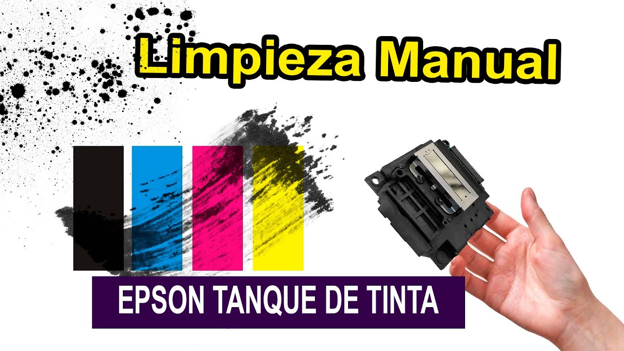 LIMPIEZA MANUAL DE CABEZALES IMPRESORA EPSON
