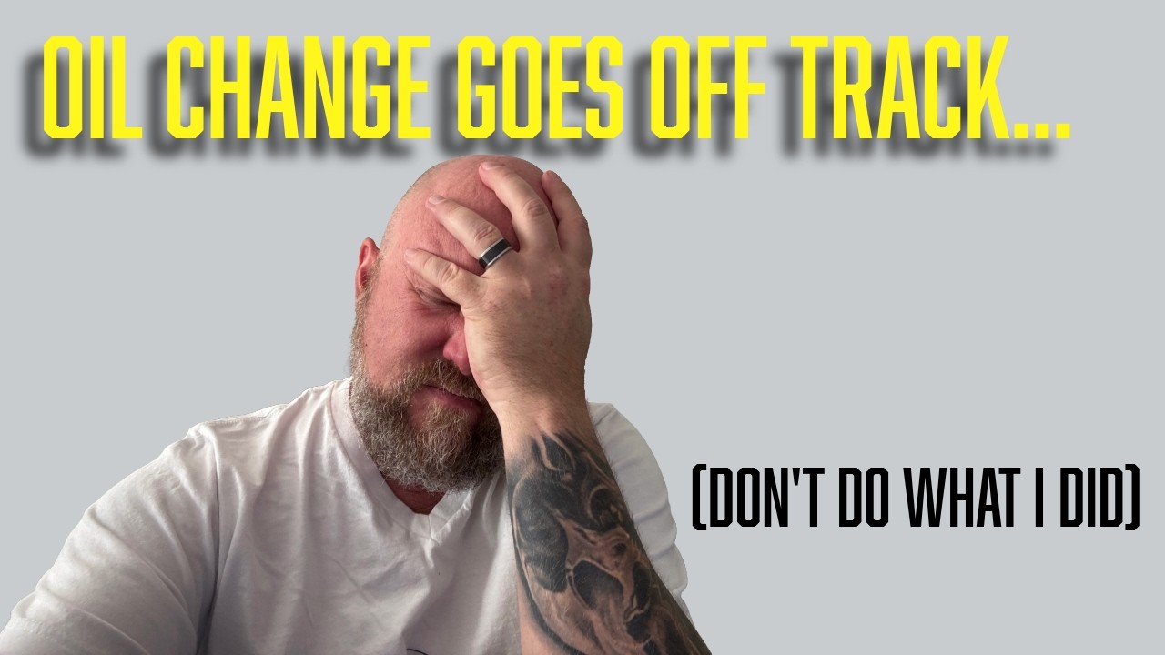 How NOT To Change The Oil On A Harley