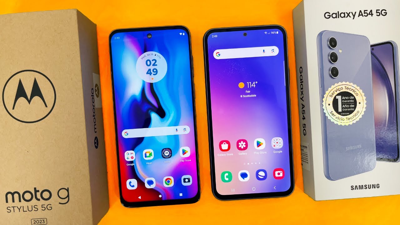 Motorola Moto G Stylus 5G 2023 vs Samsung Galaxy A54 5G