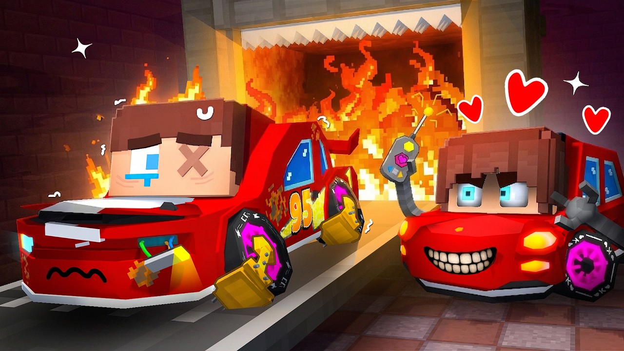 JJ CAR Has a GIRL STALKER - Maizen Minecraft Animation