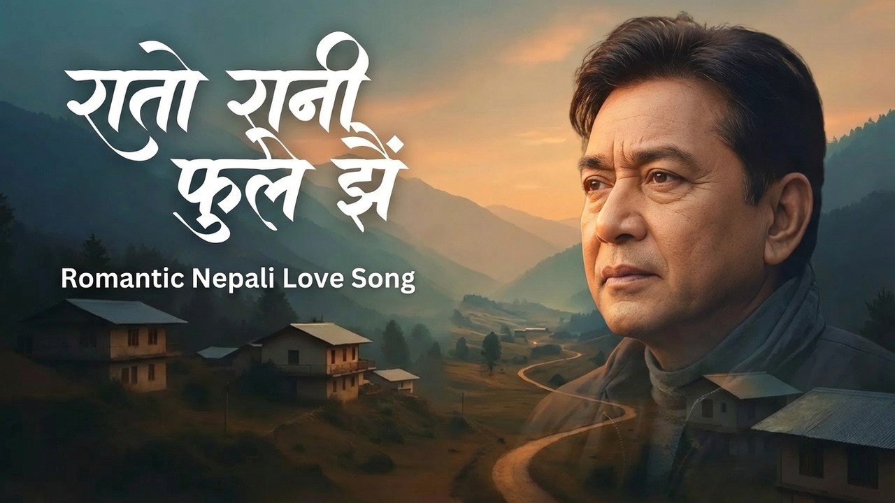 रातो रानी फुले झैं साँझमा | Romantic Nepali Love Song | Kathmandu Vibes 2026
