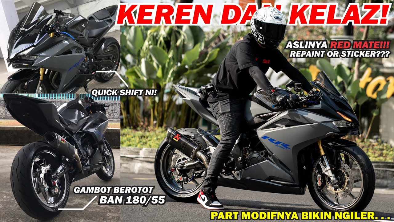 MODIFICATION REVIEW CBR250RR 2018 GAMBOT BEROTOT + BERKELAZZ!!! | #KepoinMotorTemen