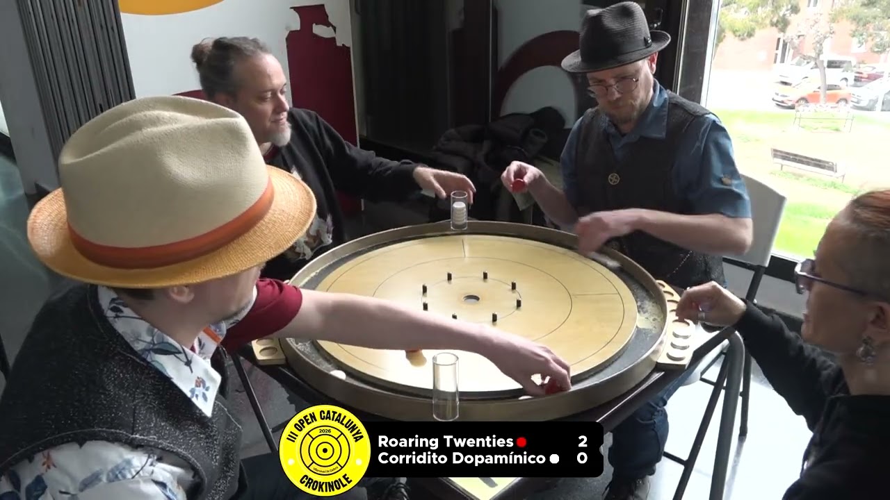 Roaring Twenties - Corridito Dopamínico (1a Semi dobles - 3r Open de Catalunya de Crokinole 2026)