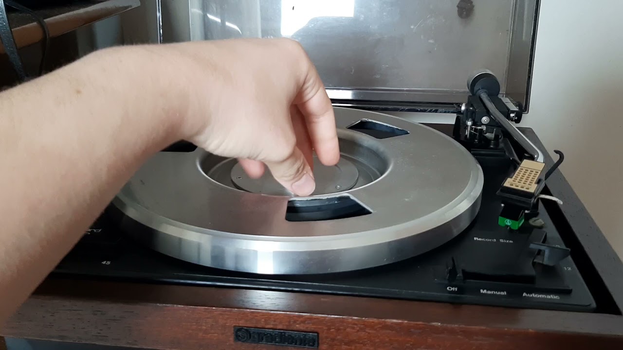 DICA DE OURO para ajuste de rotação em toca discos Garrard (Demonstração: 50-SB belt-drive)