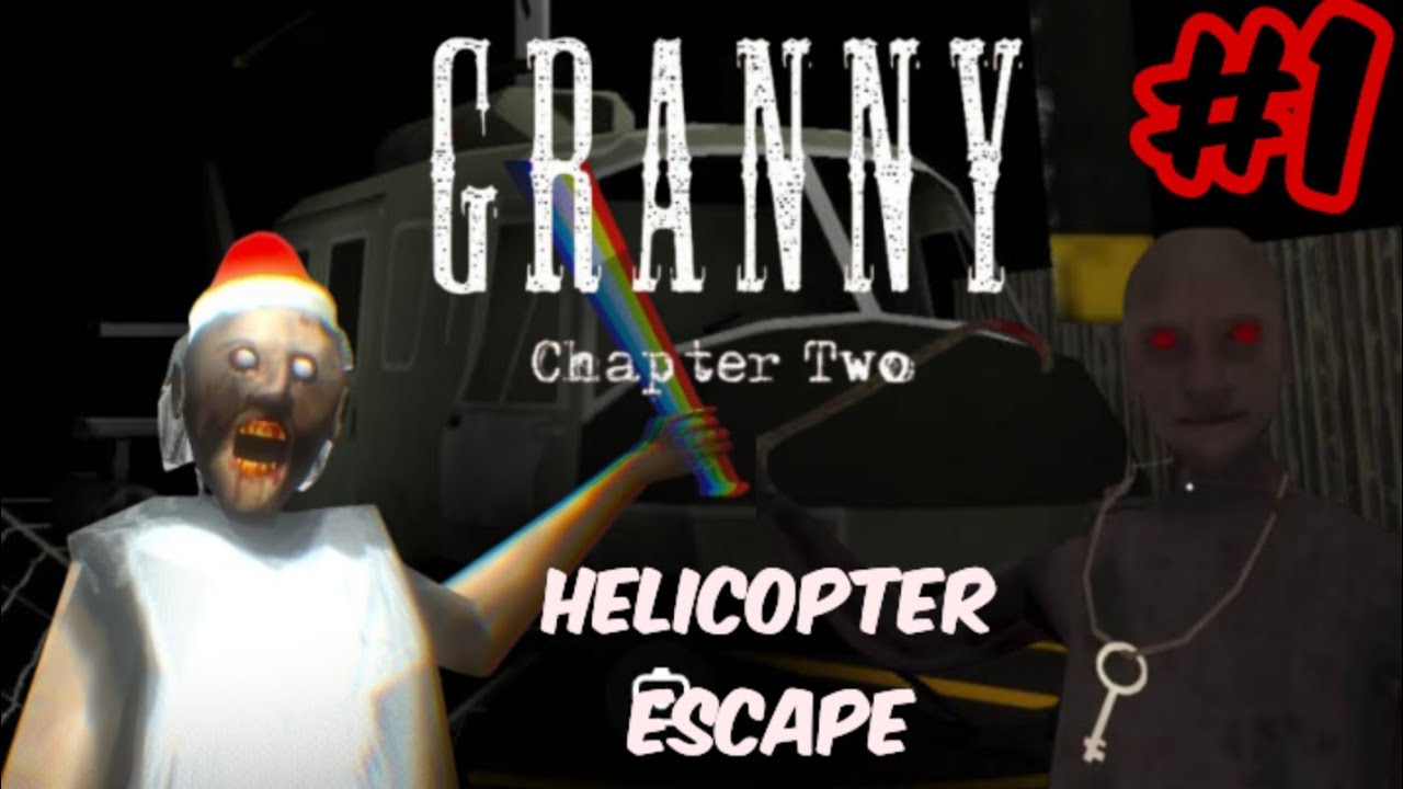 Granny chapter 2 helicopter escape | Harshit gamerz play Granny