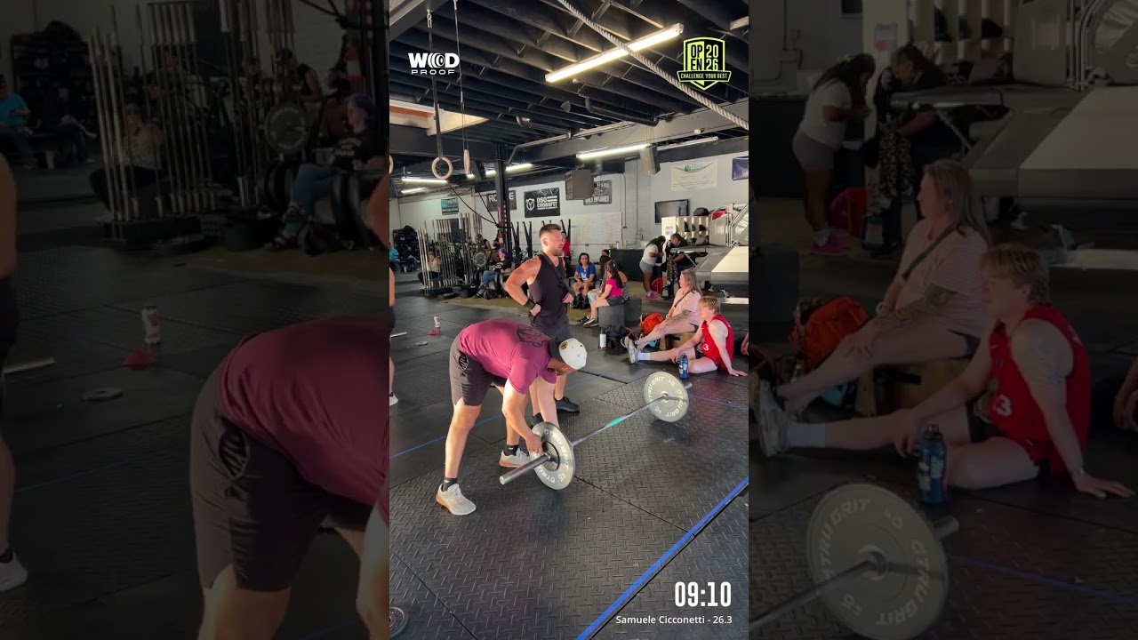 Sam Cicconetti - Adaptive CrossFit Open 26.3 UE 1 Pt Divison