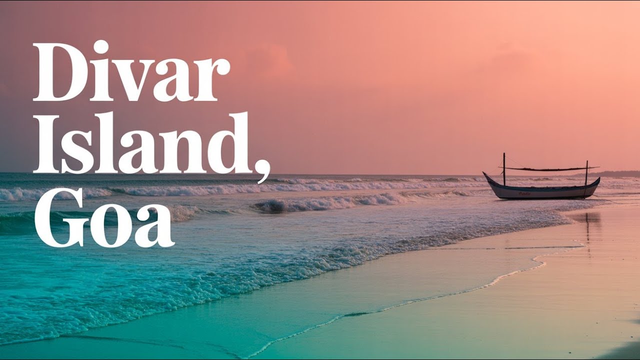 🌴 Hidden Paradise in Goa | Exploring Divar Island by Ferry 🚤✨
