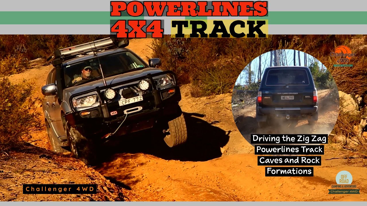 Powerlines 4x4 Track | Low Range Rock Climb | A 4WD Adventure |