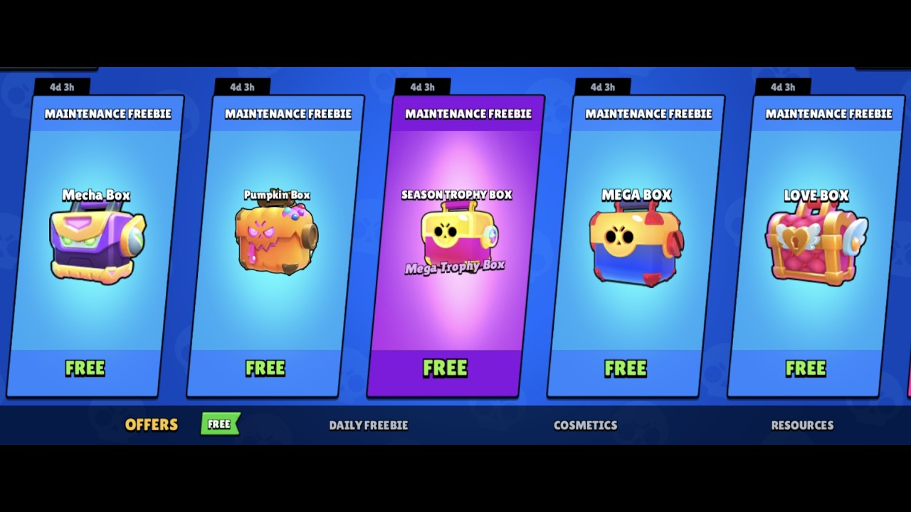 Claiming Maintenance Freebies!