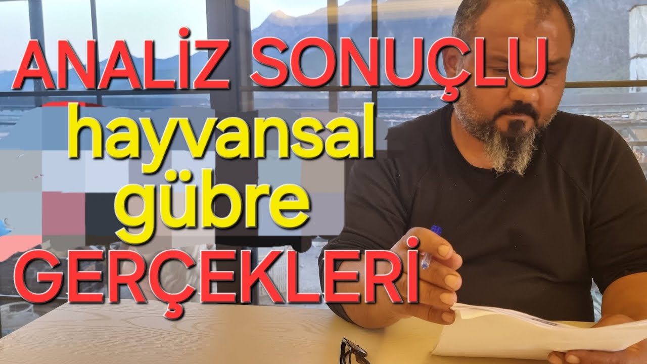 hayvansal gübre analiz sonuçları. keçi gübresi. solucan Gübresi. gübre tahlili. #tropikaltopraktv