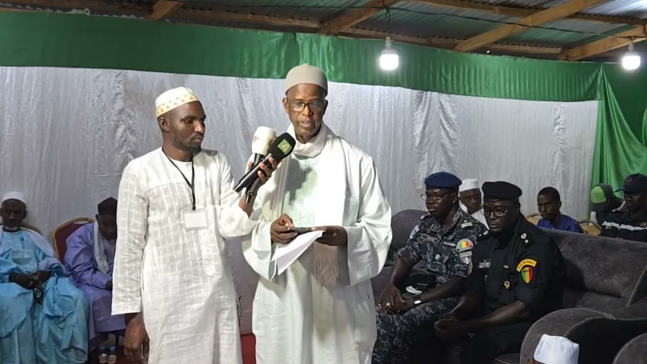 cérémonie officielle de la ziyara annuelle de madinatoul houda