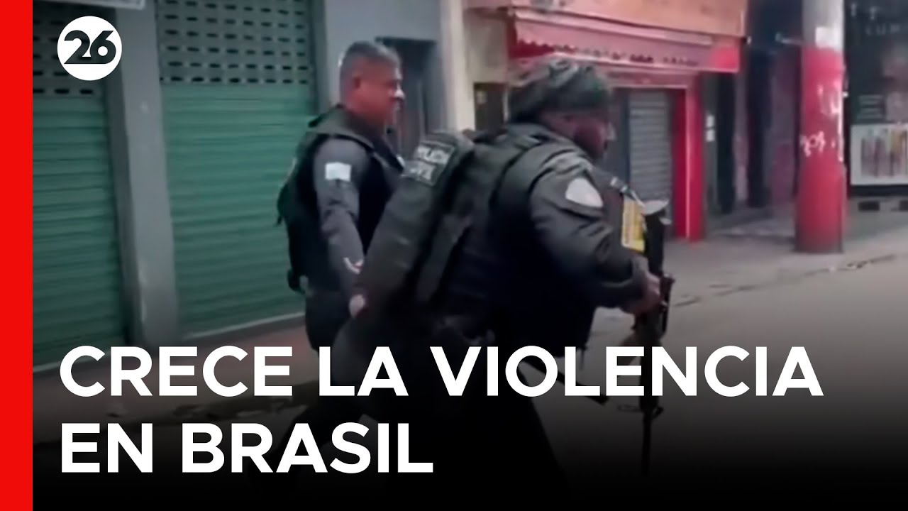 🚨 BRASIL | El país más violento de América Latina vive horas de máxima tensión