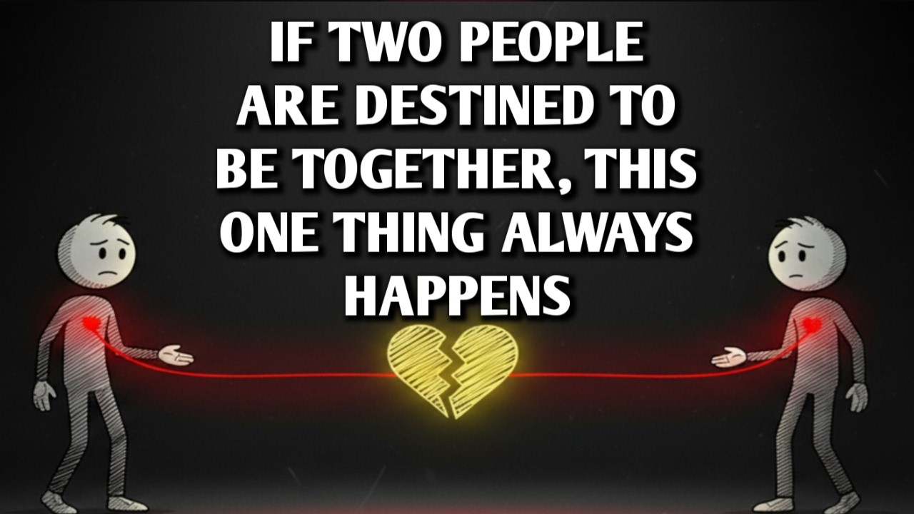 IF TWO PEOPLE ARE DESTINED TO BE TOGETHER, THIS ONE THING ALWAYS HAPPENS || NEVER GIVE UP