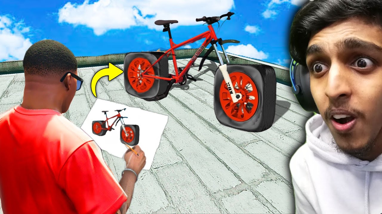 GTA 5 : Do NOT Draw This CURSED BIKE..!!