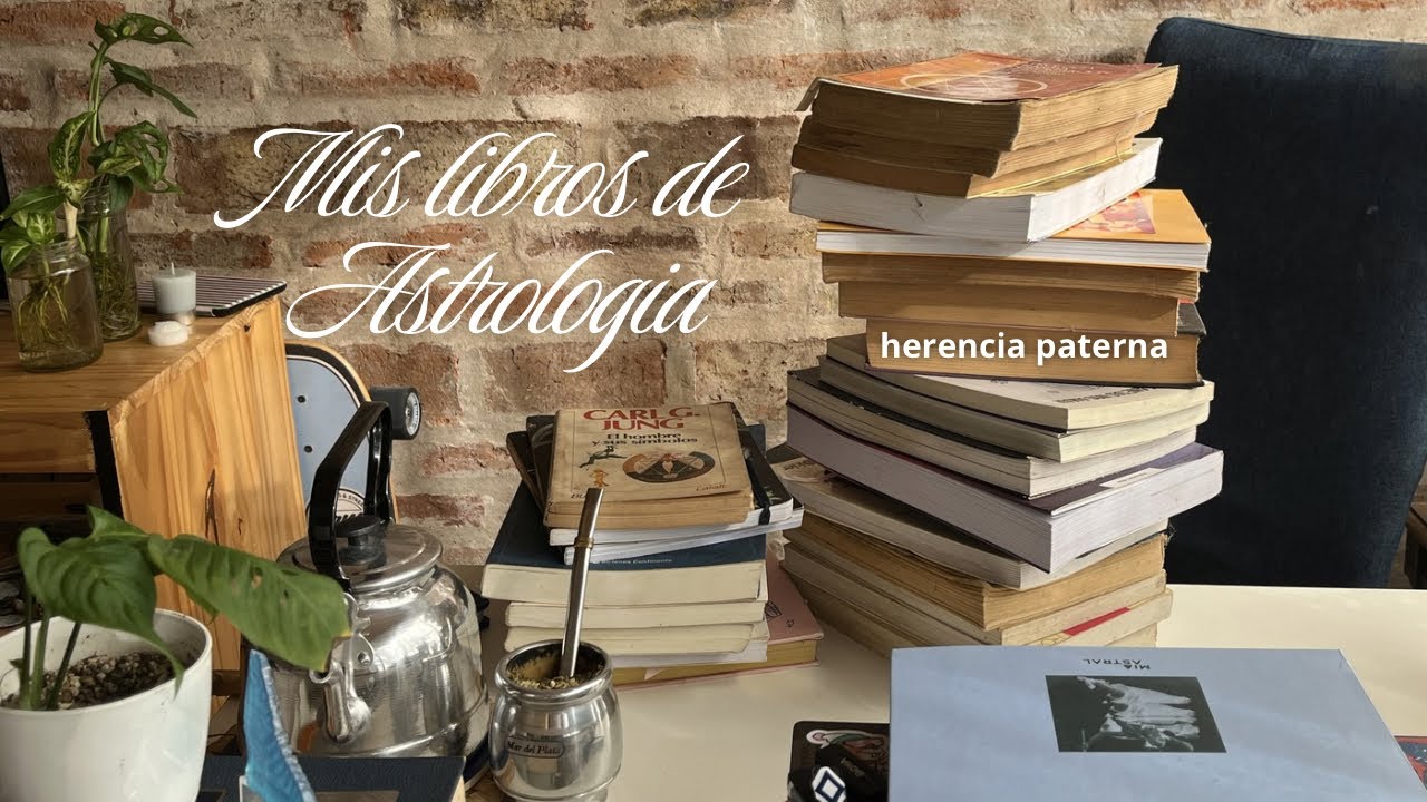 Todos mis libros de astrología y como empecé en este mundito 
