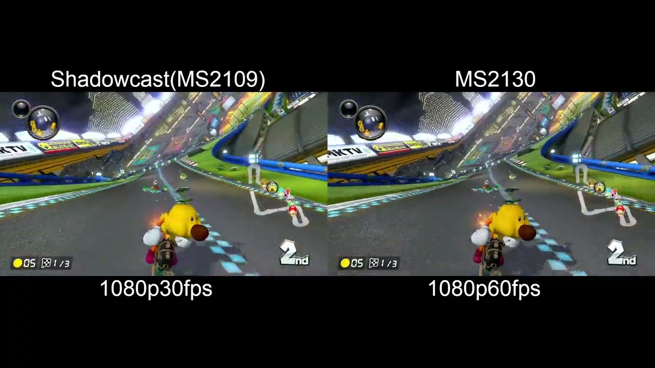 【比較】Shadowcast（MS2109） vs 激安中華キャプチャーボード（MS2130）