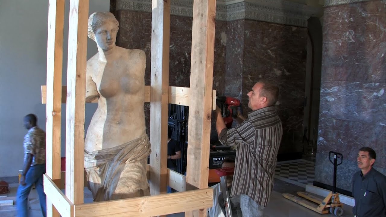 [MUSEE DU LOUVRE] Atelier de marbrerie