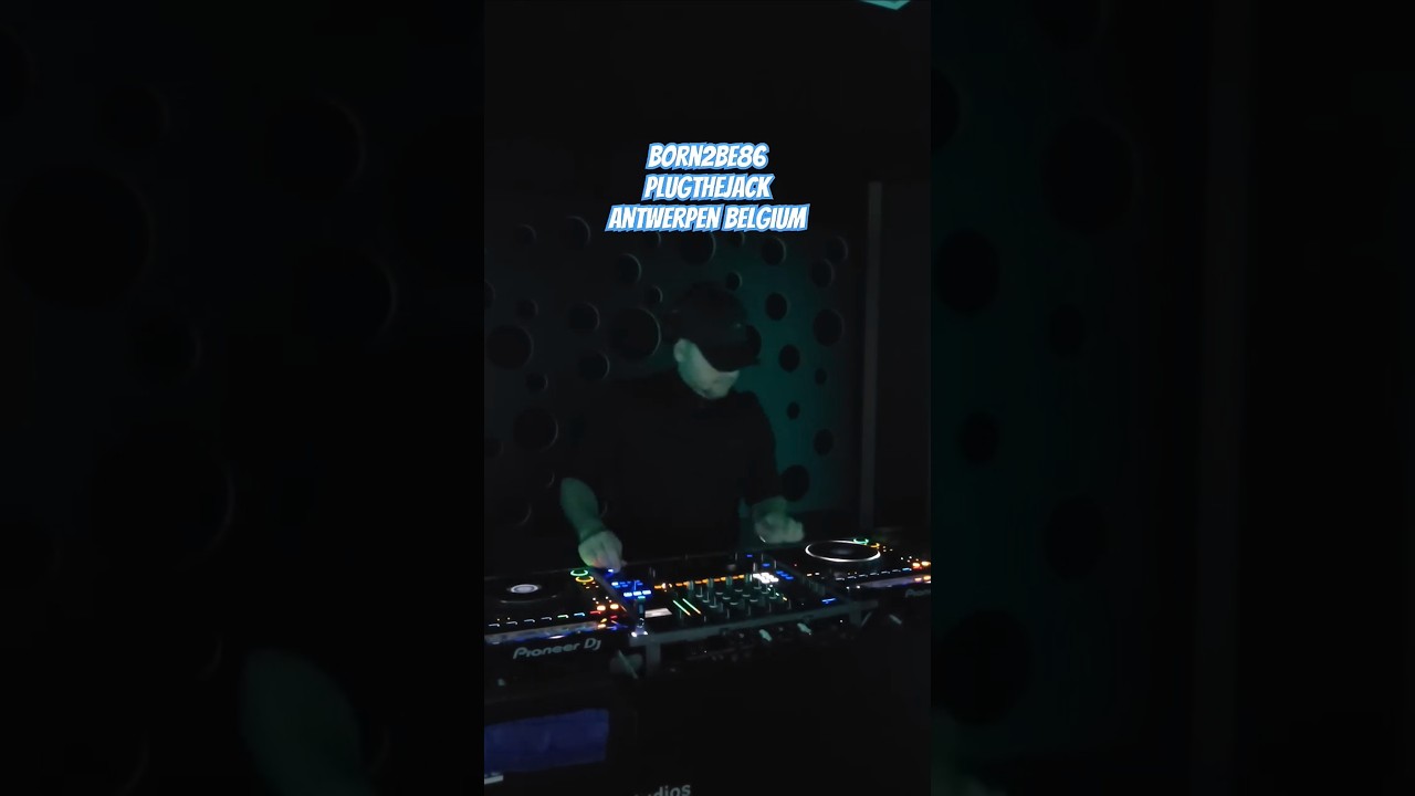Born2be86 Melodic Techno Plugthejack Antwerpen Belgium