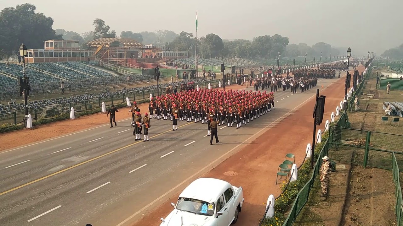 Sikh contingent parade 26 january 2019  rehsil