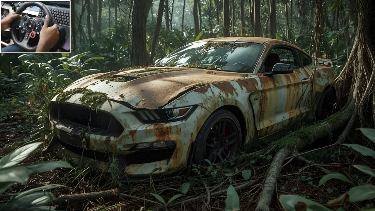 Restoring an Abandoned Ford Mustang Shelby GT350R 🏁 | Rust2Road