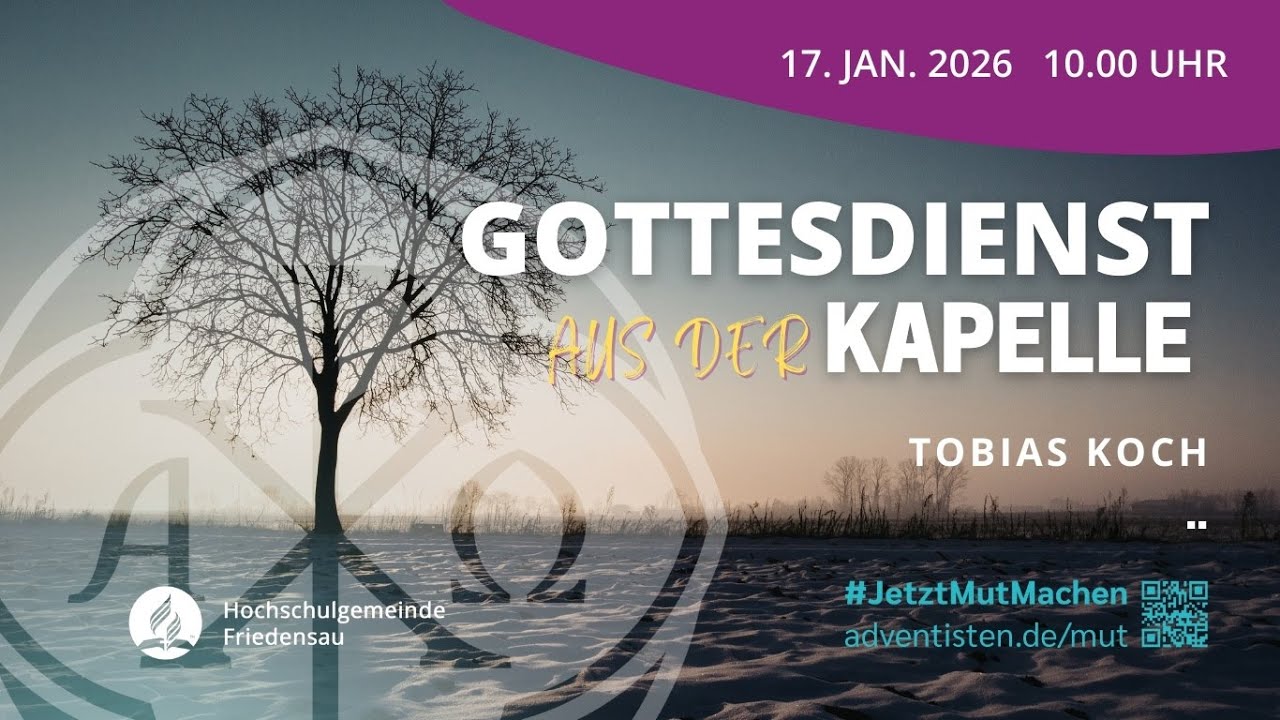 Gottesdienst am 17. Januar 2026 mit Tobias Koch