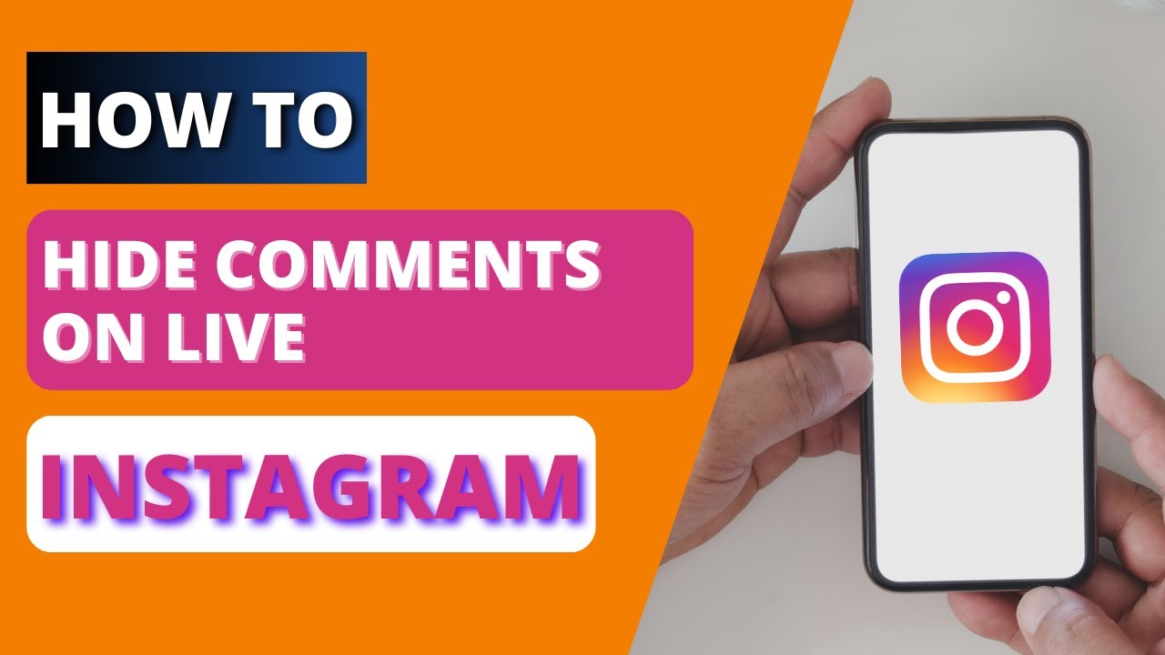 How to Hide Comments on Instagram Live?
