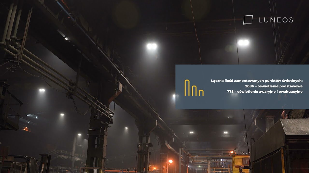 Modernizacja oświetlenia Led w firmie WSK Rzesz&oacute;w
