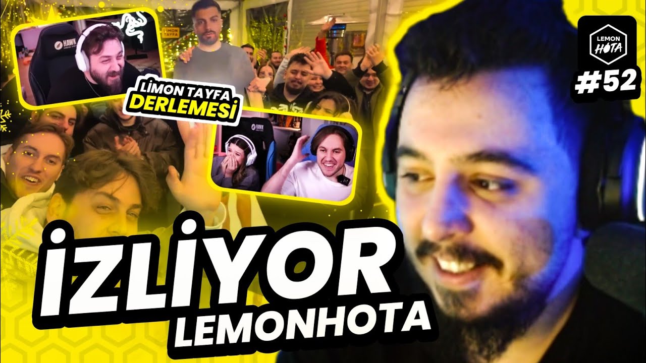 CORDİSEPS LEMONHOTA LİMON TAYFA DERLEMESİ #52 İZLİYOR ( YILBAŞI ÖZEL )