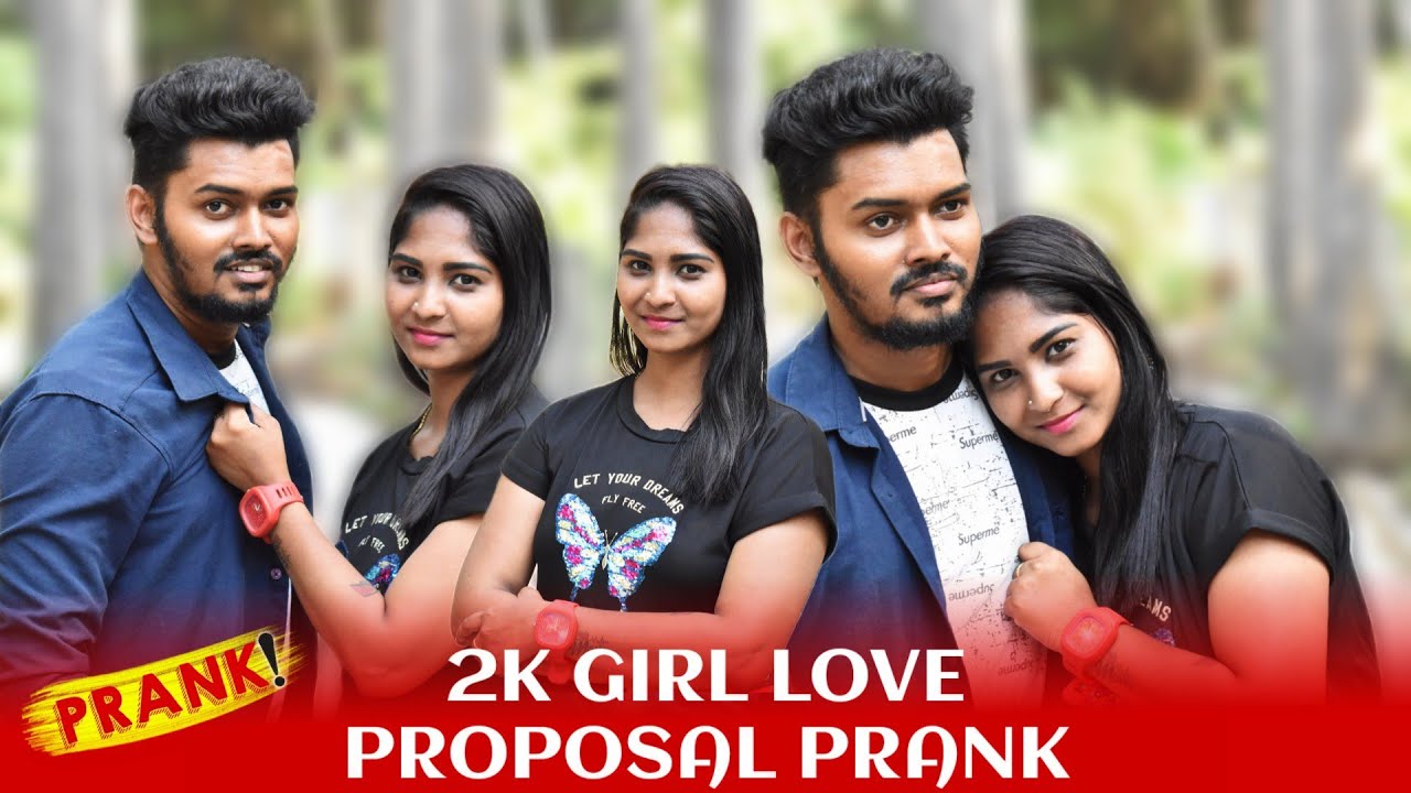 2k Girl Love proposal prank | Inema Committed❤