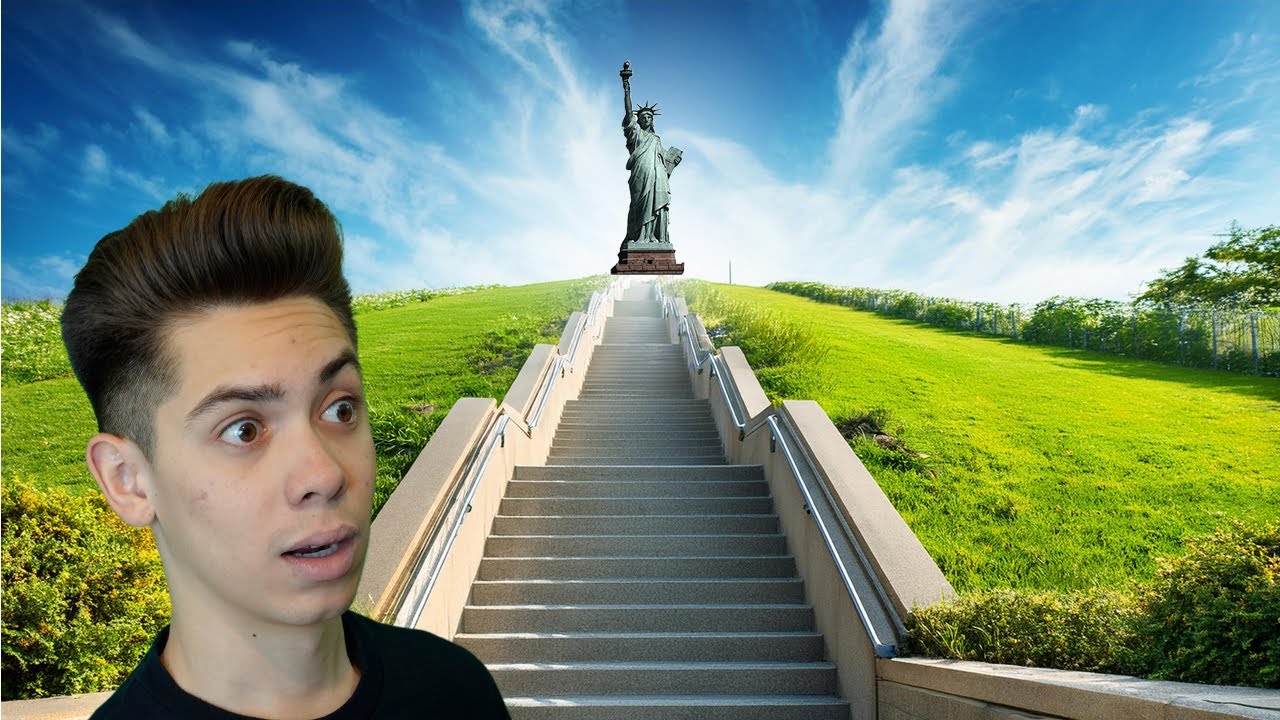 CLIMBING 357 STEPS TO THE TOP OF THE STATUE OF LIBERTY