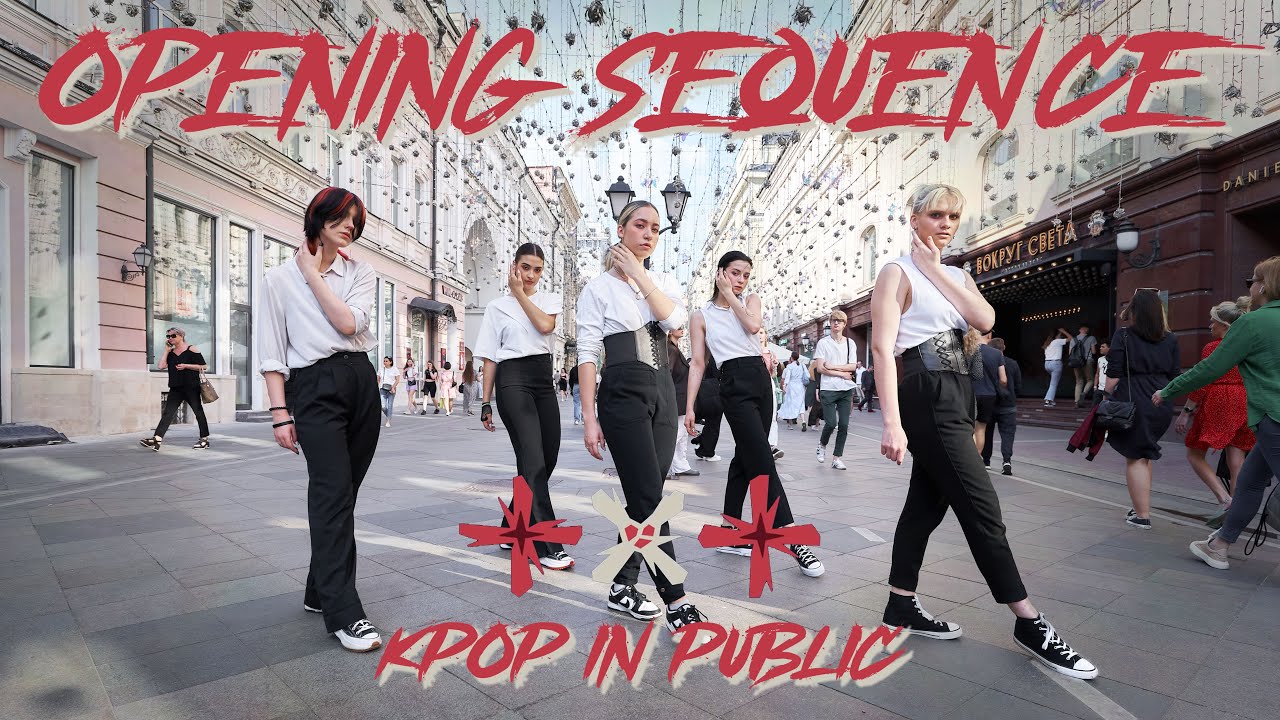[K-POP IN PUBLIC | ONE TAKE]  TXT 투모로우바이투게더 - OPENING SEQUENCE | DANCE COVER by SPICE from RUSSIA