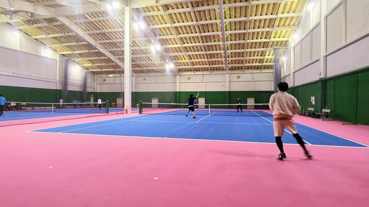 2026/2/8 男ダブ６試合目 タイブレのみ😊