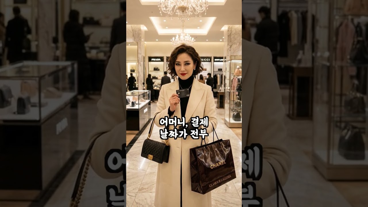 명절마다 용돈 뜯어가던 시누이, 시어머니가 카드 내역서를 꺼냈습니다 #shorts