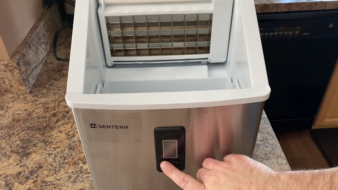 Sentern Portable Clear Ice Maker Machine