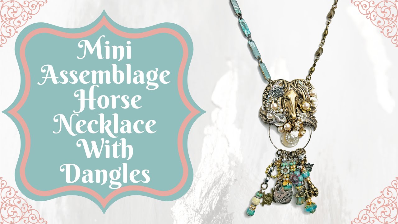 Mini Assemblage Horse Necklace | B’Sue Boutiques