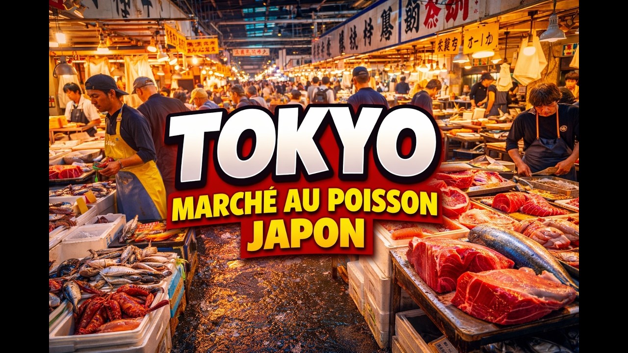 Tokyo: Le marché aux poissons 