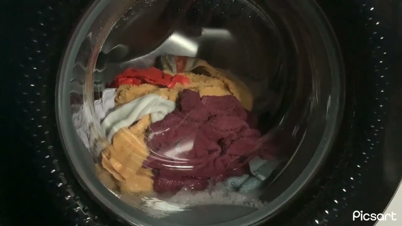 Final Rinse & Spin + Starting Dryer