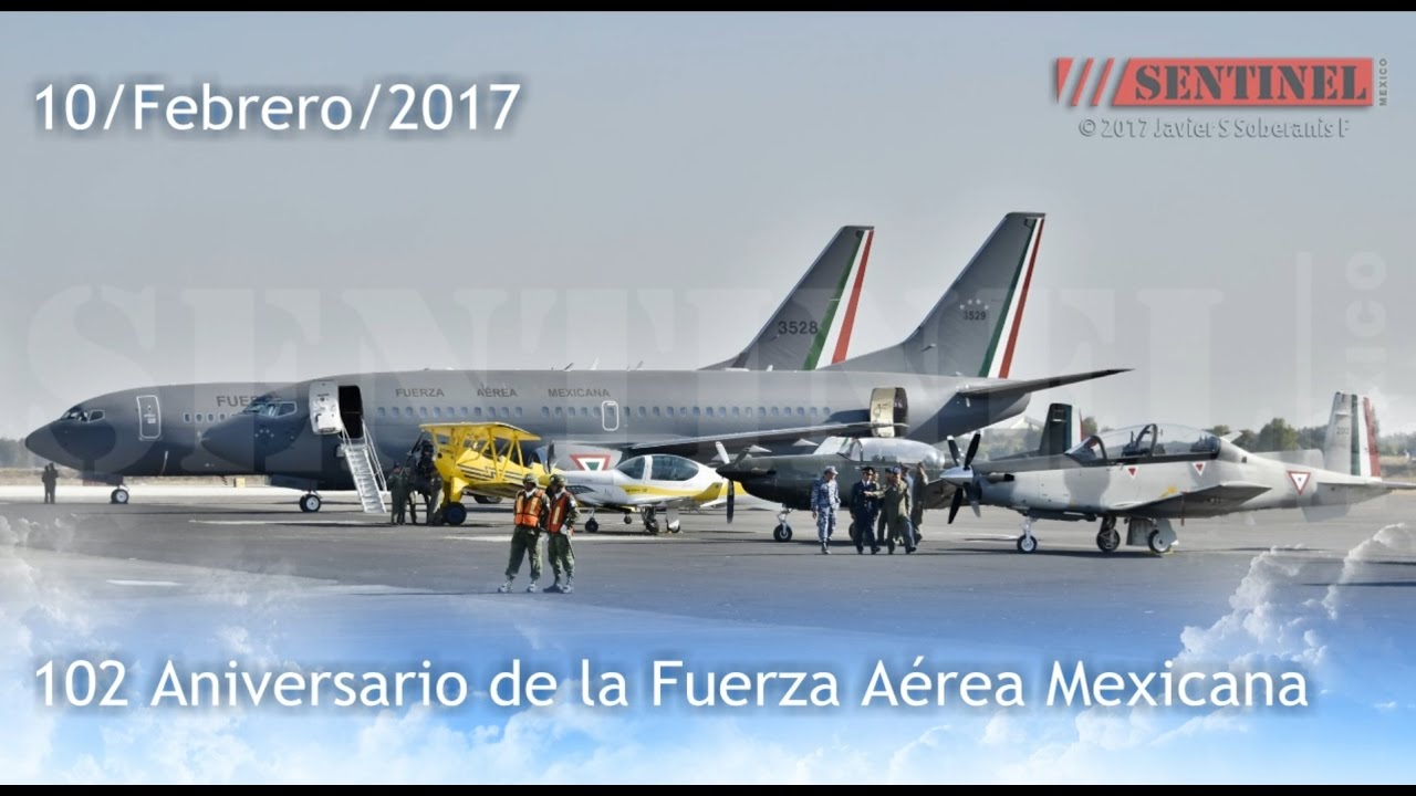 BAM5 en el 102 Aniversario de la Fuerza Aérea Mexicana