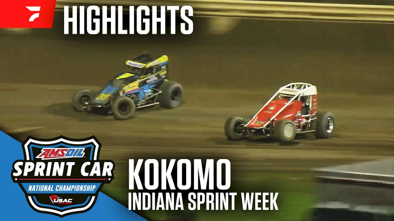 𝑯𝑰𝑮𝑯𝑳𝑰𝑮𝑯𝑻𝑺: USAC AMSOIL National Sprint Cars | Kokomo Speedway| July 29, 2025