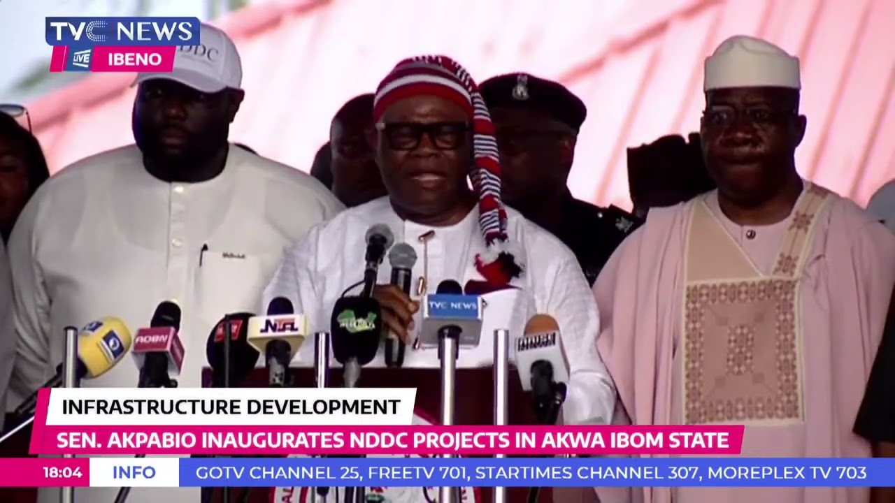 WATCH: Senator Akpabio's Full Speech At Inauguration Of NDDC Projects In Akwa Ibom
