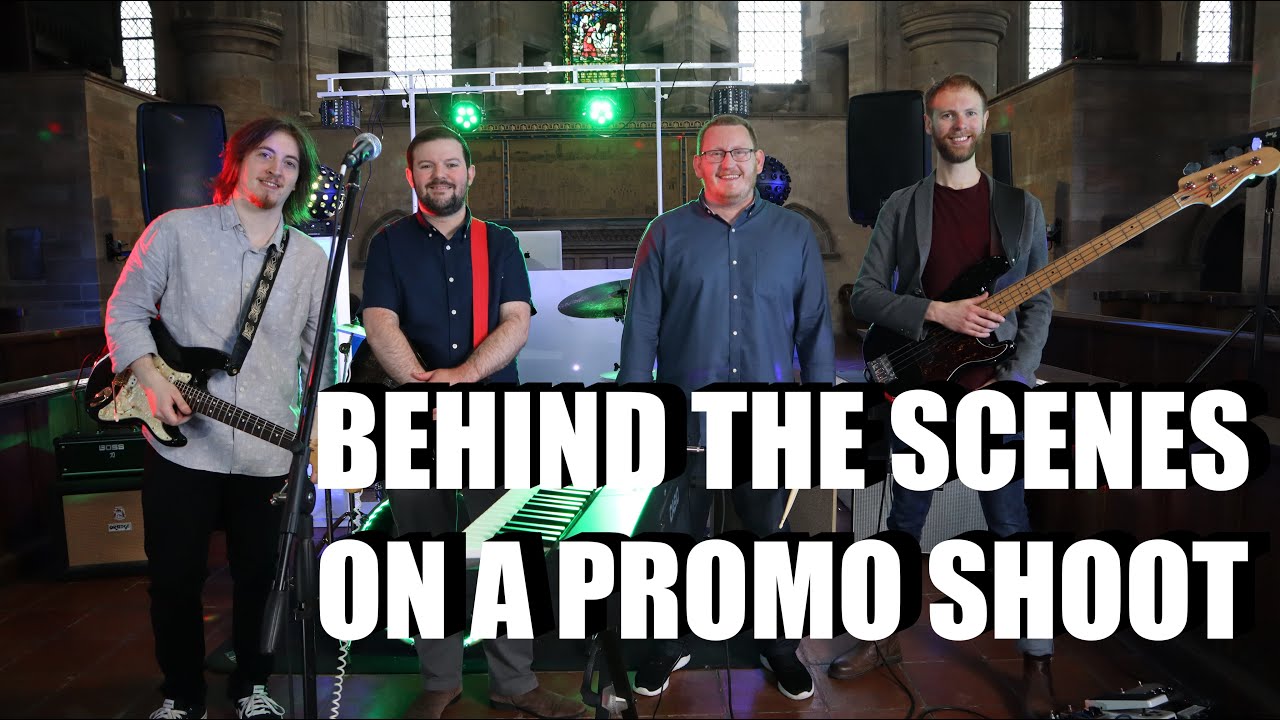 Function Band Promo Shoot - Behind The Scenes!