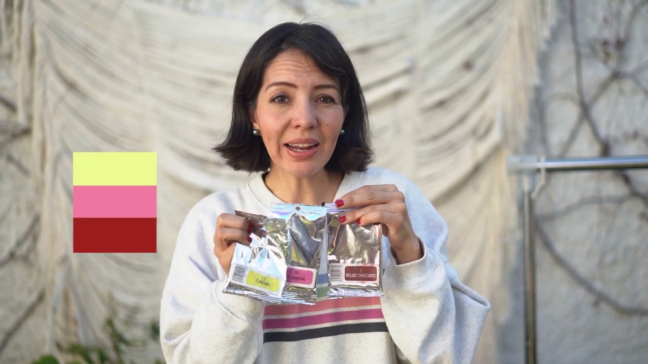 Teñido en degradado varios colores