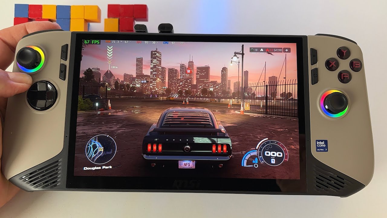 Need for Speed Unbound | MSI Claw 8 AI+ gameplay | 1200o, Medium Graphics