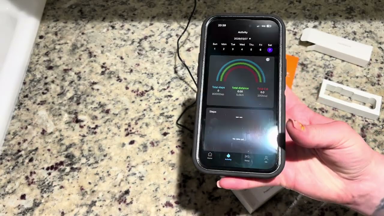 This Hidden Screen Fitness Tracker Is Way Cooler Than I Expected
